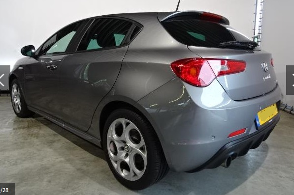 Left hand drive ALFA ROMEO Giulietta 1.4 TURBO MULTIAIR 170PK TCT SPRINT
